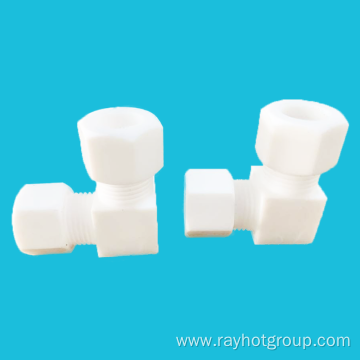 corrosion resistant PTFE elbow